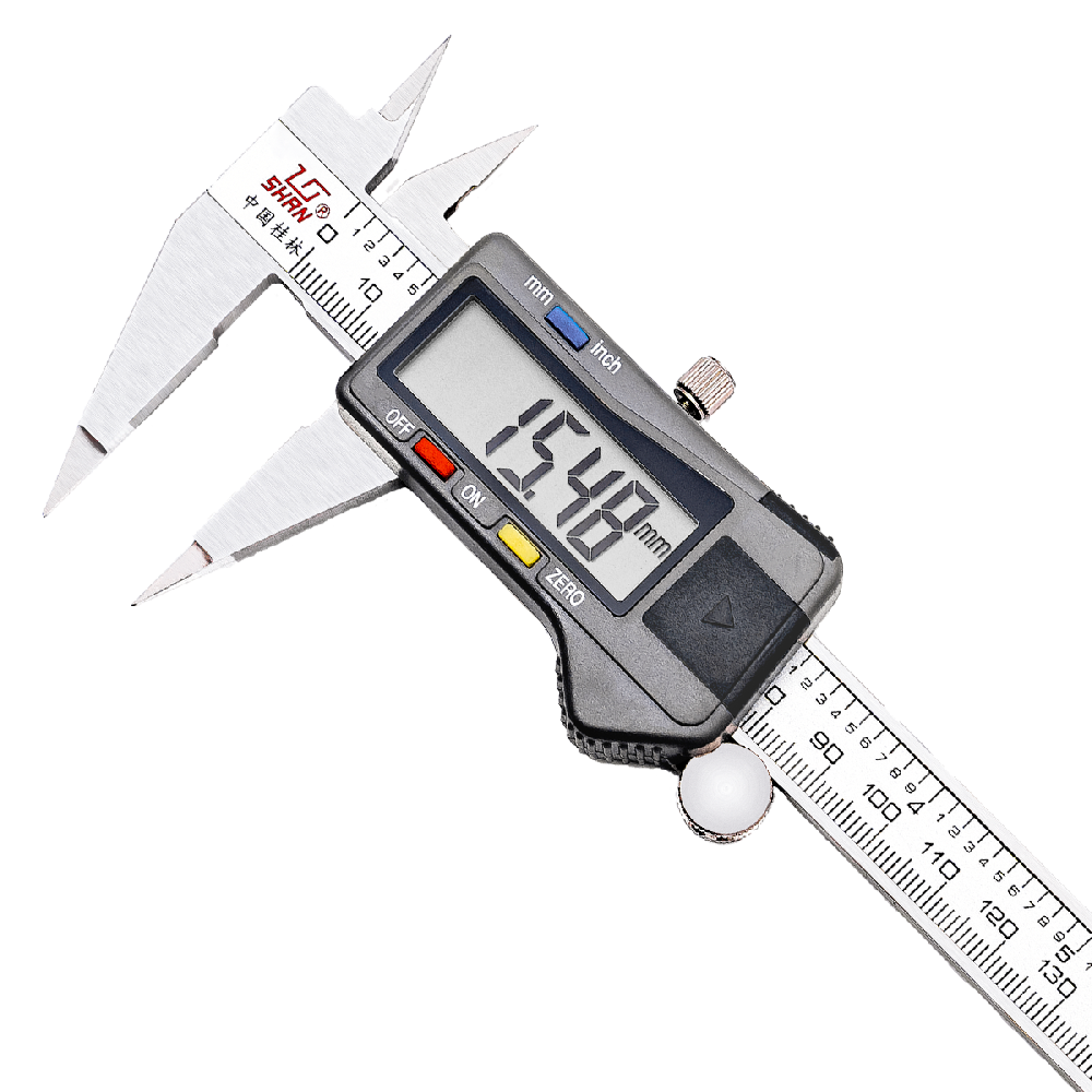 桂林桂量细尖爪数显卡尺