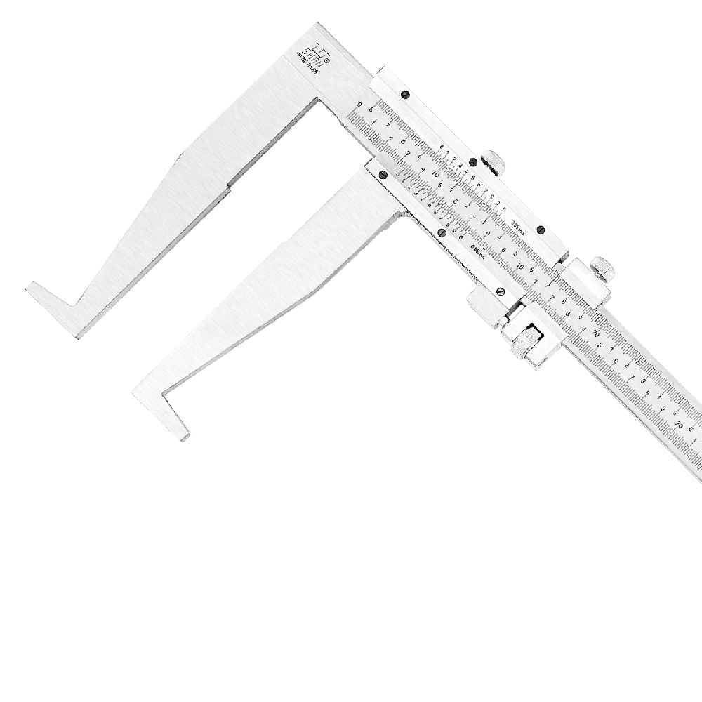 桂林桂量内沟槽游标卡尺(扁头型)