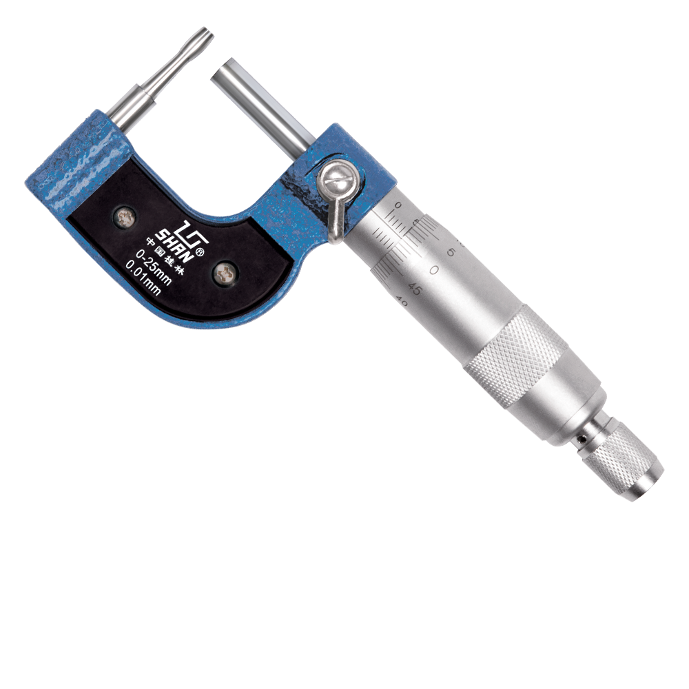 桂林桂量壁厚千分尺(圆柱测头)