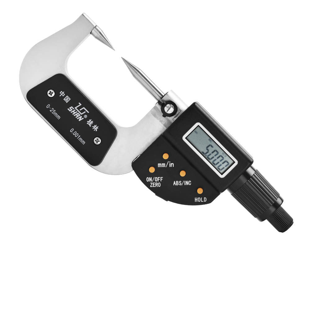 桂林桂量数显双尖头千分尺