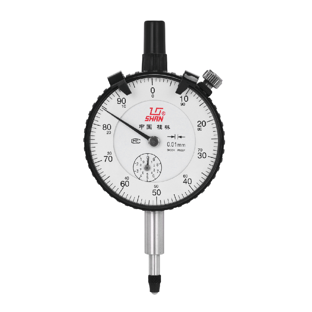 桂林桂量带钻防震百分表